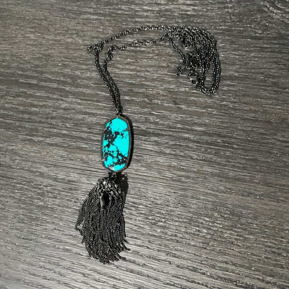 Kendra Scott Teal Necklace